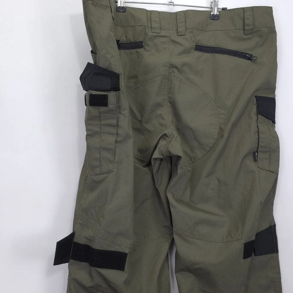 Cool Dragon Tactical Series Pants 3XL Olive Green Ripstop Cargo Workwear Outdoor